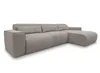AX LIVING Wohnlandschaft mit Schlaffunktion Ruyam Hellbraun Produktbild-Vorschau 3