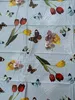 Abwaschbare Vinyltischdecke mit Blumen und Schmetterlingen Produktbild-Vorschau 2