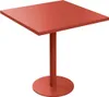 Quadratischer Gartentisch, 70 cm lang, aus Metall – Produktbild-Vorschau 2