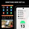 A marketing image showcasing the features of a rugged smartphone, with icons and text detailing its capabilities and specifications. Produktbild-Vorschau