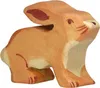 HOLZTIGER Hase aus Holz - klein Produktbild-Vorschau 1