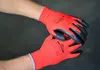 12 Paar Arbeitshandschuhe Gr. 9 Latex beschichtet Late Red Produktbild-Vorschau 6