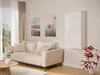 Szafka wisząca do sypialni biała 120x60x34 cm 2 drzwi Podgląd zdjęcia produktu 1