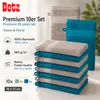 Betz 10 Stück Waschhandschuhe 16x21 cm PALERMO 100% Produktbild-Vorschau 3