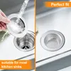 Abflusssieb - Fein - Ø 7,2 cm flach - 3 Stück - Haarsieb - Produktbild-Vorschau 4