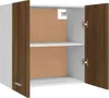 Parete attrezzata in rovere marrone 60x31x60 cm Materiale a Anteprima dell’immagine prodotto 14
