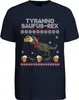Tyranno Saufus-Rex Ugly Sweater - Weihnachten Xmas Produktbild-Vorschau 2