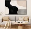 Plátno 120x80 cm - Japandi - Moderné - Čierna - Béžová, Náhľad obrázku produktu 6
