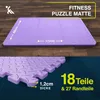ForeverMyself Fitness Bodenmatte EVA 1,5 m² Lila Produktbild-Vorschau 2