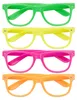 Set da 4 occhiali da festa Relaxdays, occhiali divertenti Anteprima dell’immagine prodotto 1