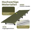 Campingbett klappbar bis 150 kg – faltbares Feldbett aus Produktbild-Vorschau 2