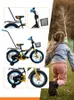 Kinderfahrrad - 16 Zoll - Schwarz und Gelb - für 4-6 Jahre Produktbild-Vorschau 3
