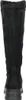 A full back view of a black boot. Voir les images du produit