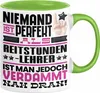 Reitstundenlehrer Geschenk Tasse Lustige Geschenkidee für Produktbild-Vorschau 1