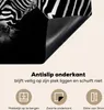 KitchenYeah© Herdabdeckplatte Zebra - Wilde Tiere - Schwarz Produktbild-Vorschau 4