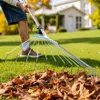 Metallener Gartenrechen, fächerförmig, für Laub und Gras, Produktbild-Vorschau 11