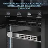 Extralink policová doska 1U 250 mm do nástenného racku, Náhľad obrázku produktu 6