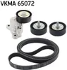 SKF VKMA 65072 Keilrippenriemensatz für MITSUBISHI ASX Produktbild-Vorschau 1