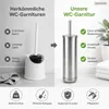 WC-Garnitur, Edelstahl, silberfarben Produktbild-Vorschau 5