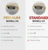 MKS MEBLE Polsterbett, Doppelbett DRINEA auf Metallbeinen, Produktbild-Vorschau 10