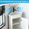 Eck-Waschtisch 66 cm mit Unterschrank & Keramikbecken, Produktbild-Vorschau 7