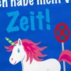 style3 Keine Zeit Einhorn im Halteverbot Damen T-Shirt Mein Produktbild-Vorschau 2