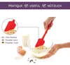 Mastrad Silikonová škrabka, škrabka na těsto, kuchyňská Náhled obrázku produktu 4
