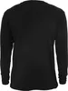 Urban Classics Langarmshirt Herren Basic Henley schwarz M Produktbild-Vorschau 10