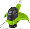 Close-up of the head of a Greenworks string trimmer. Náhled obrázku produktu
