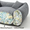 4L Textil MOLLY Hundebett aus Cord mit erhöhtem Rand, Produktbild-Vorschau 8
