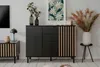 finori Monza 01B Kommode, schwarz / Nachbildung Artisan Oak Produktbild-Vorschau 16