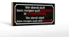 Holzschild Spruch 27x10cm wer abends säuft kann arbeiten Produktbild-Vorschau 1