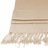 Szalik wiskozowy - stuła 185 x 70 cm | jasnobrązowy Podgląd zdjęcia produktu 4