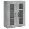 Highboard Betongrau 69,5x34x180 cm Holzwerkstoff Produktbild-Vorschau 4
