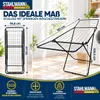 STAHLMANN® Wäscheständer klappbar [18 m Trockenfläche] Produktbild-Vorschau 2