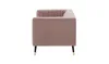 Dreisitzer-Sofa Slender - helllila - Velluto 14 Produktbild-Vorschau 3