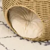 PawHut Katzenkorb Rattan zweistöckig Katzenbett Produktbild-Vorschau 8