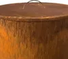 Relaxdays Braciere, acciaio Corten, effetto ruggine, A x P: Anteprima dell’immagine prodotto 7