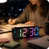 KRUMAD LED budík, digitál hodiny s veľkými číslicami, nočná Náhľad obrázku produktu 12