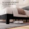 Doppelbettgestell 140x200 cm Polsterbett mit dreiteiligem Produktbild-Vorschau 6