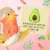Mr. & Mrs. Panda Deluxe Karte Avocado Glücklich - Gelb Produktbild-Vorschau 5