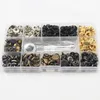 120-teiliges Druckknopf-Set aus Metall – Druckknöpfe mit Produktbild-Vorschau 5