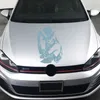 Aufkleber - Autoaufkleber "Skull Girl" Gothic 88cm x 60cm Produktbild-Vorschau 1