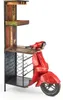 Kobolo Weinregal ROSSO Vintage 115x70x190 cm Anrichte Produktbild-Vorschau 1