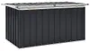 vidaXL Záhradný box antracit 129x67x65 cm Náhľad obrázku produktu 4