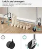 Chromowany wieszak na ubrania mobilna garderoba 150 cm Podgląd zdjęcia produktu 33