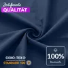 EllaTex Renforcé Bettlaken ohne Gummizug 140x200 Baumwolle Produktbild-Vorschau 4