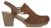 Rieker Damen Sandalette Gummizug Blockabsatz Leder Plateau Produktbild-Vorschau 19