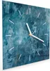Wanduhr aus Glas mit Motiv Abstrakte Textur- 30 x 30 cm - Produktbild-Vorschau 2