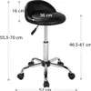 Yaheetech Drehhocker Rollhocker aus Kunstleder, Produktbild-Vorschau 7